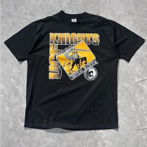 1994 Vintage University of Central Florida Black T Shirt Size XL